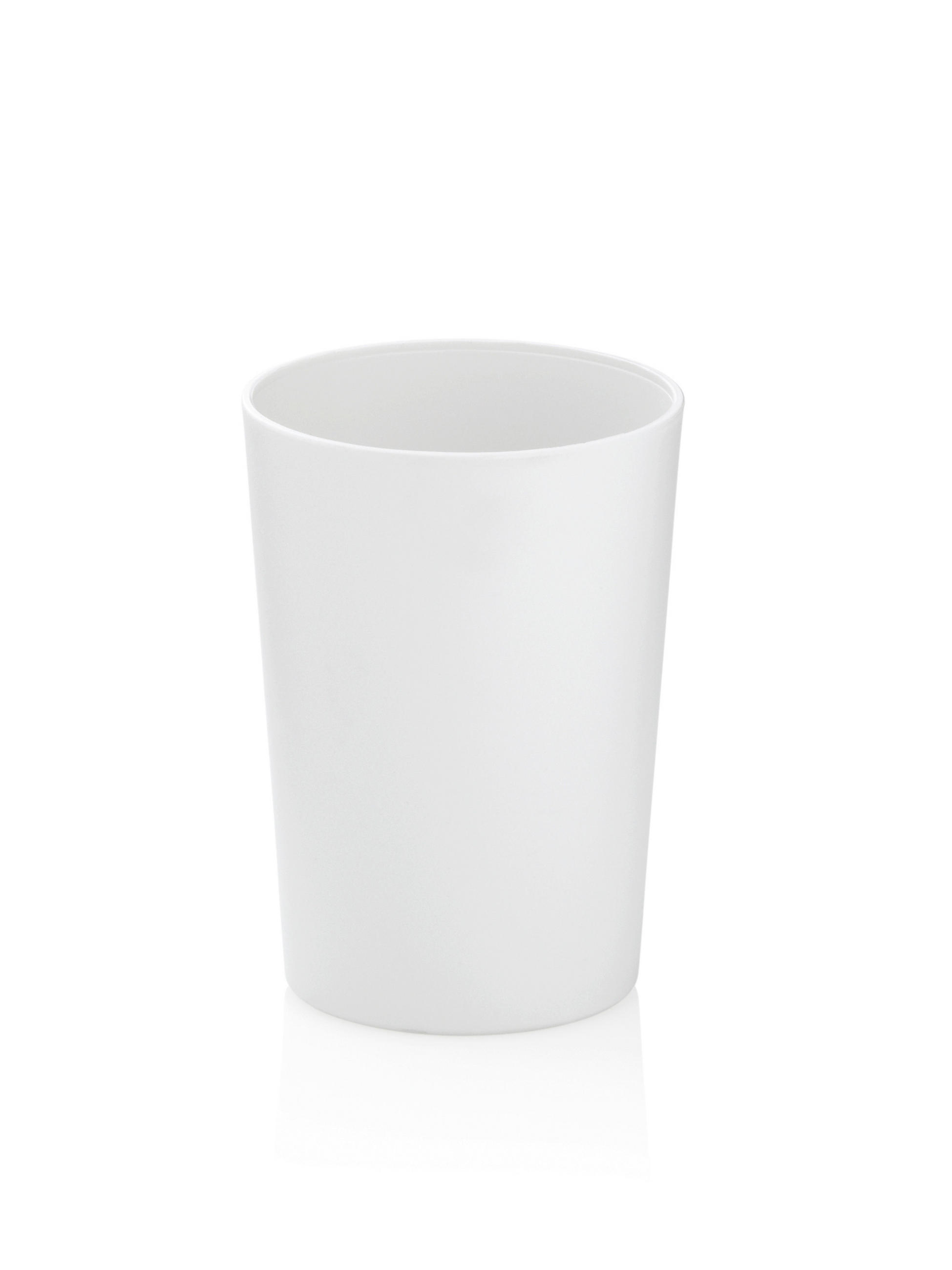 ZAHNPUTZBECHER Kunststoff  - Weiß, Basics, Kunststoff (8/11cm) - Kela