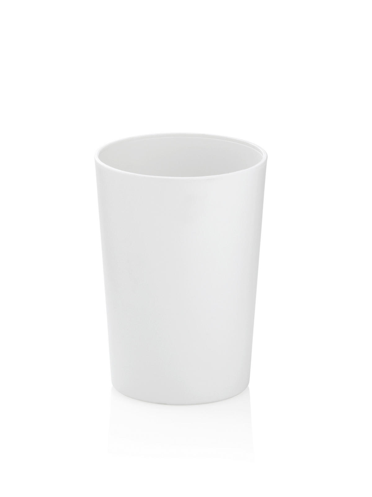 ZAHNPUTZBECHER Kunststoff  - Weiß, Basics, Kunststoff (8/11cm) - Kela