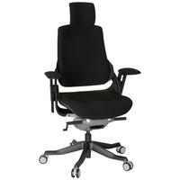 SNURRSTOL  i flatväv svart  - svart, Modern, metall/textil (67/116/54cm) - MID.YOU