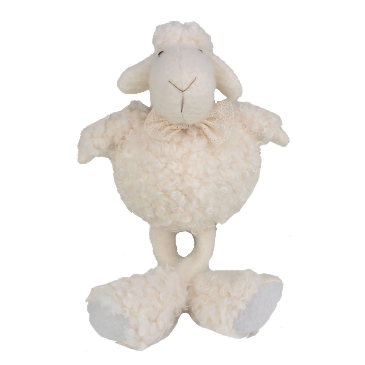 DEKOSCHAF - Creme, LIFESTYLE, Textil/Stein (25/48/20cm)