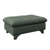 HOCKER Chenille Grün  - Chromfarben/Grün, KONVENTIONELL, Textil/Metall (108/46/108cm) - Livetastic