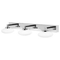BADEZIMMER-WANDLEUCHTE Smart Wifi Orbis Elypse 56/8,8/16,6 cm   - Silberfarben, Design, Glas/Metall (56/8,8/16,6cm) - Ledvance
