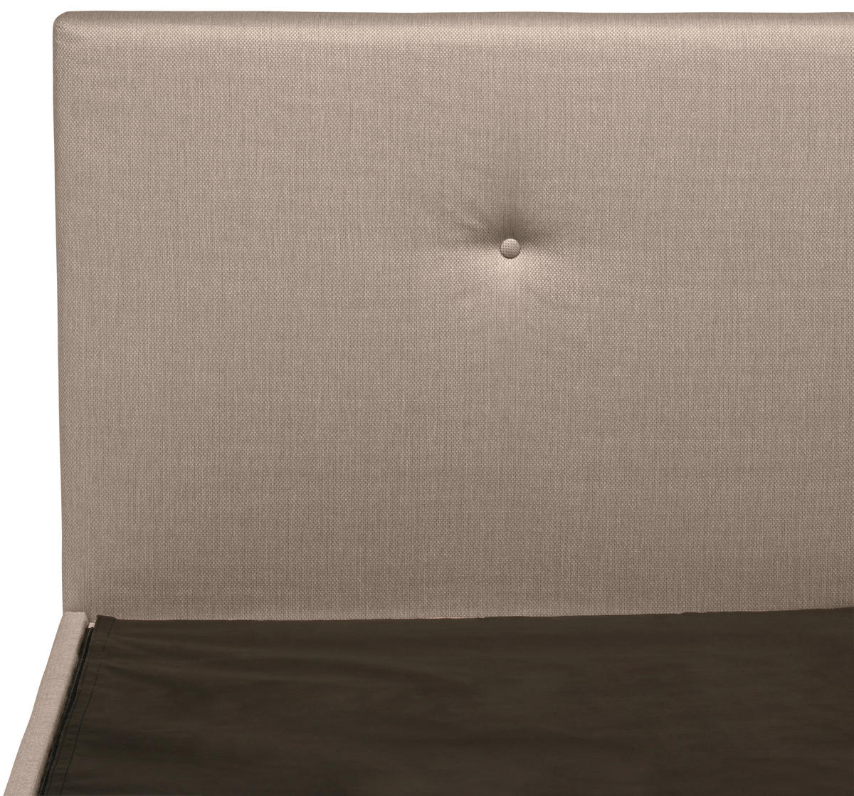 BOXBETT 120/200 cm  in Sandfarben  - Sandfarben/Schwarz, KONVENTIONELL, Holz/Kunststoff (120/200cm) - P & B