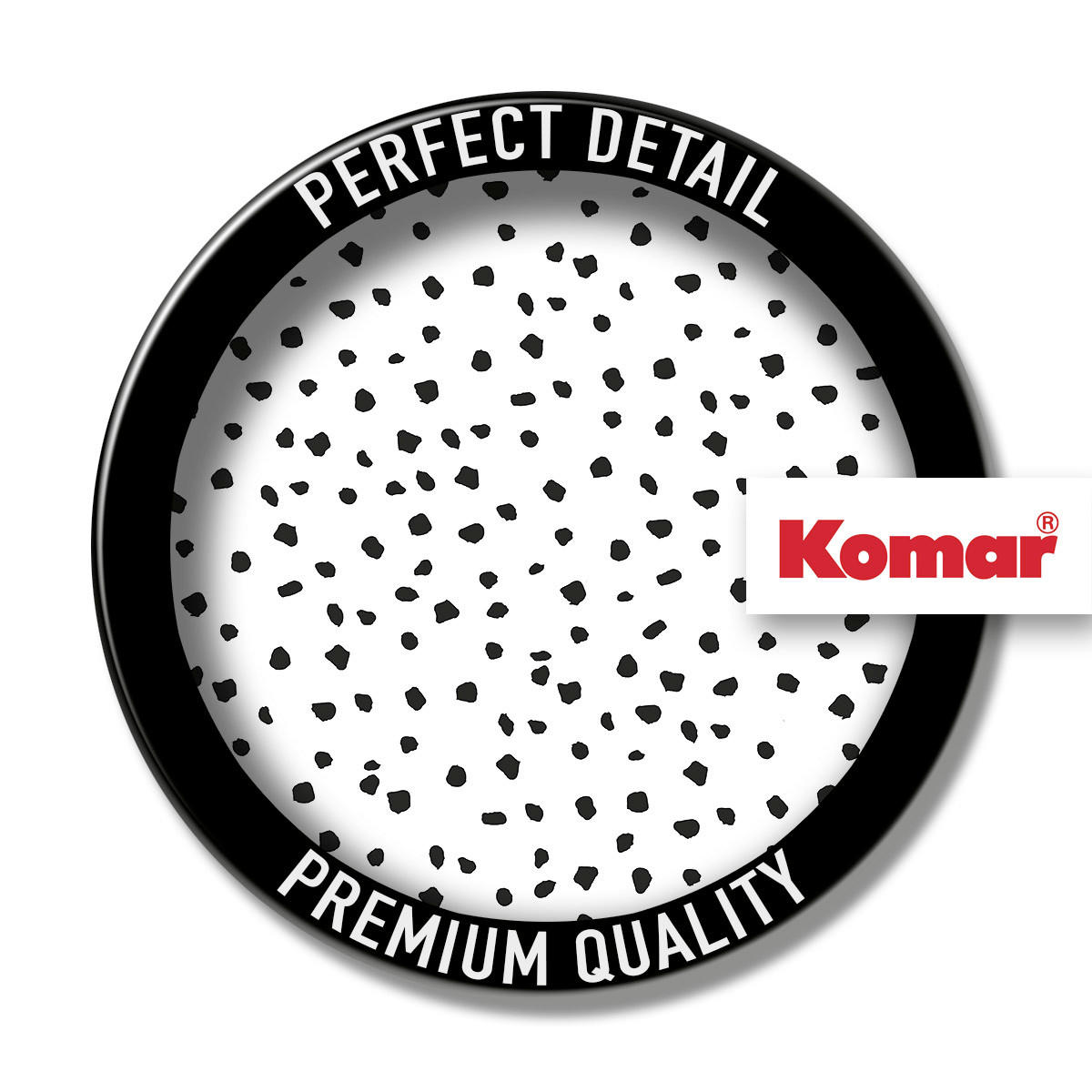 NON WOVEN-TAPET 200/250 cm  - vit/svart, Basics (200/250cm) - Komar