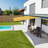 GARTENSONNENSEGEL  300/300 cm  - Gelb, Basics, Kunststoff (300/300cm)