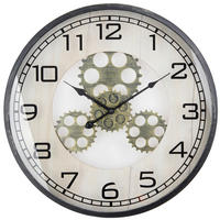 WANDUHR 48 cm   - Trend, Glas/Holzwerkstoff (48cm)