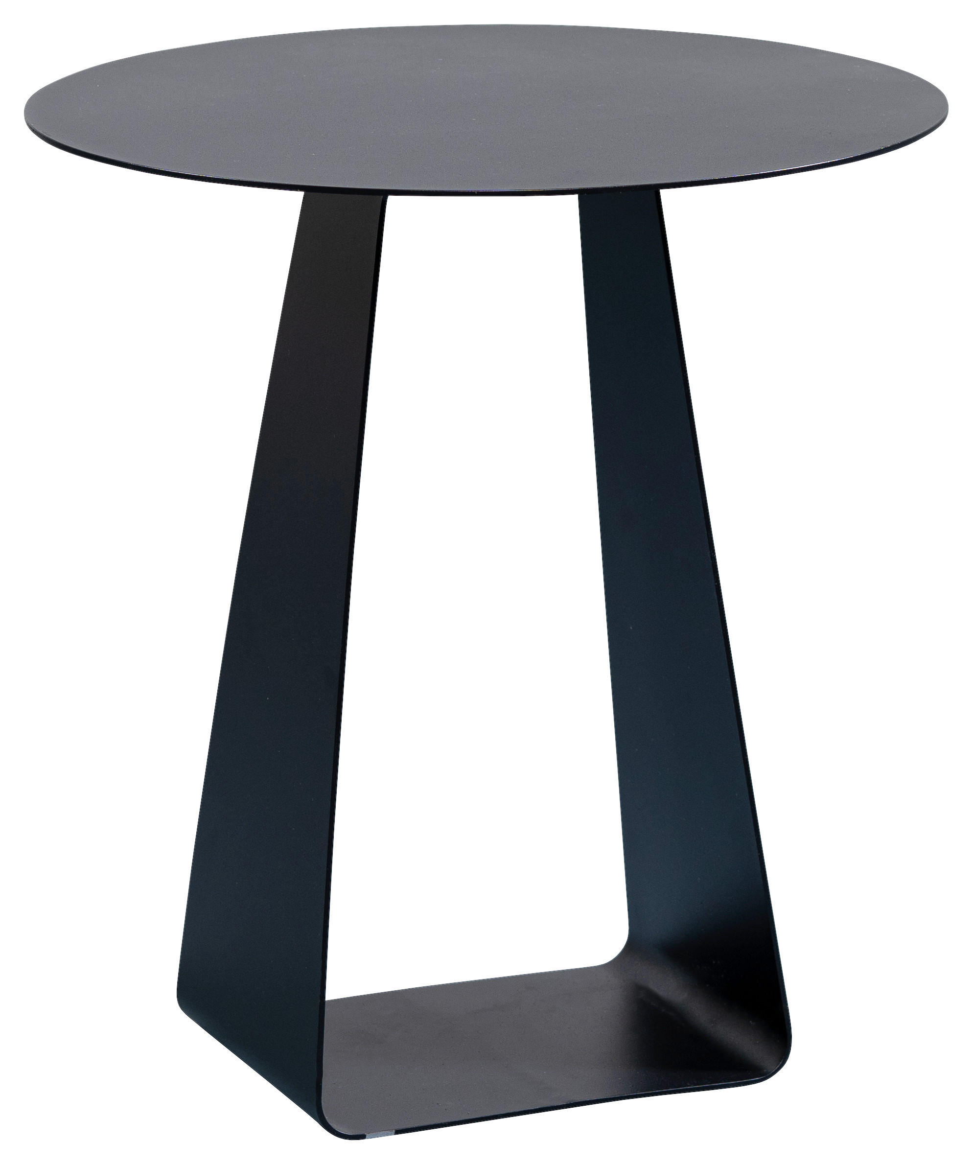 BEISTELLTISCH 45/45/50 cm Schwarz rund  - Schwarz, Design, Metall (45/45/50cm) - Xora