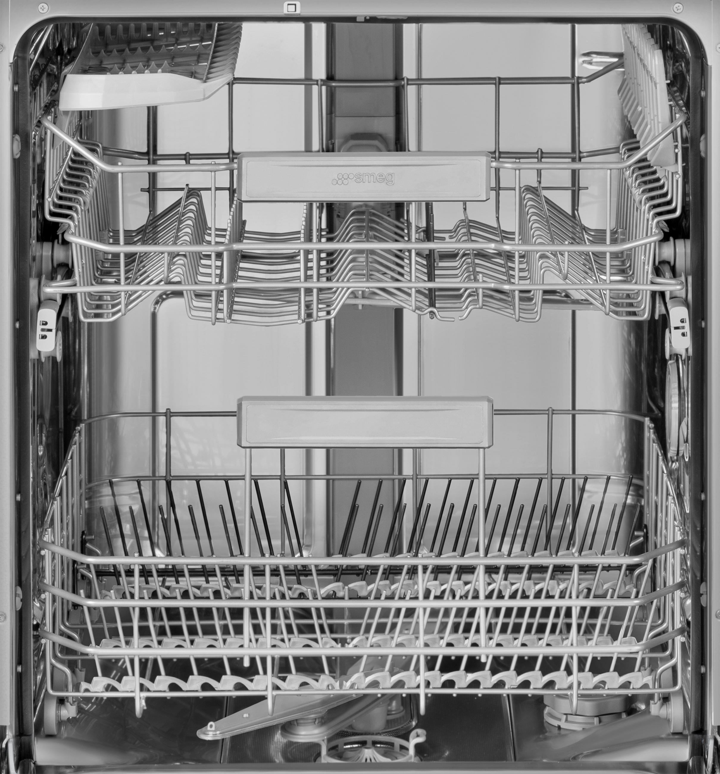 GESCHIRRSPÜLER STL251CDE - Edelstahlfarben, Basics, Metall (59,8/81,8/54,5cm) - SMEG