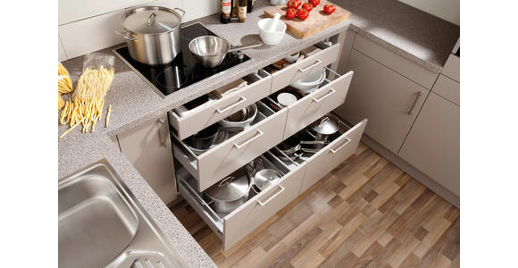 EINBAUKÜCHE   - Design, Holzwerkstoff - Novel