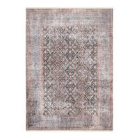 VINTAGE-TEPPICH 75/150 cm My Maurea Dunkelblau  - Dunkelblau, Basics, Textil (75/150cm) - Obsession