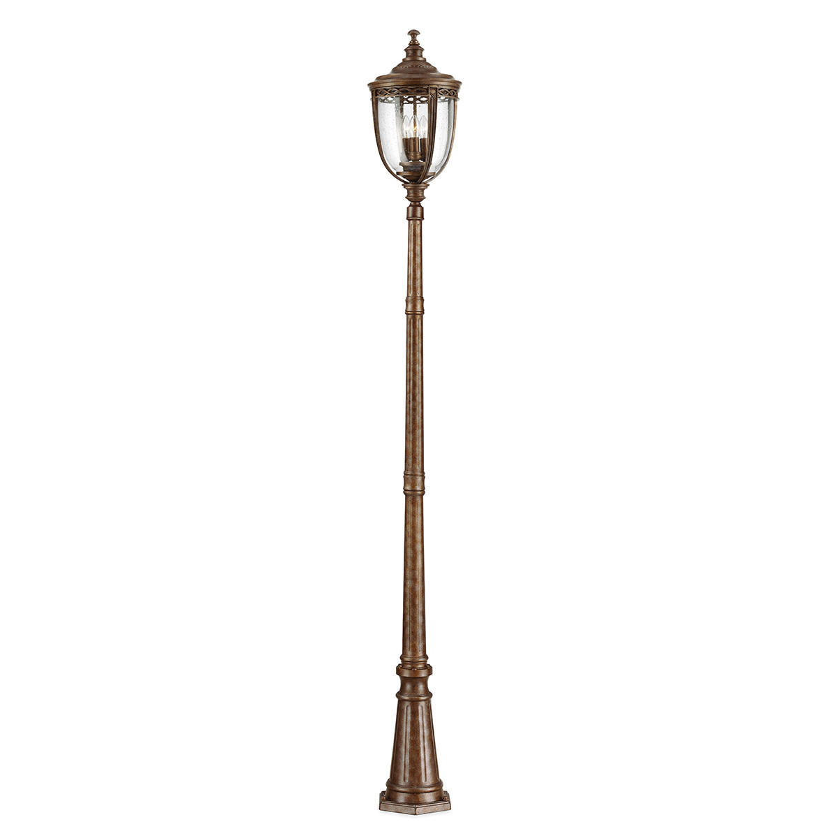 VÄGLAMPA - bronsfärgad, Basics, metall/glas (26.7/242.6 cm) - Elstead Lighting