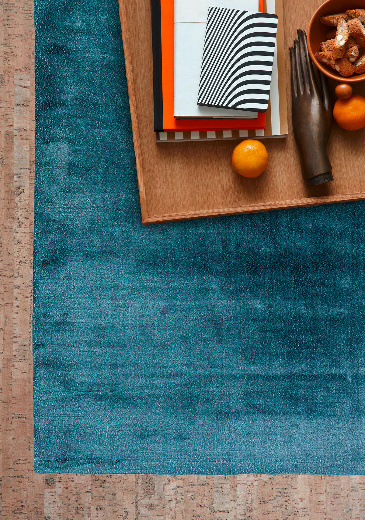HANDWEBTEPPICH 200/300 cm Aura Blau  - Blau, Design, Textil (200/300cm) - Schöner Wohnen