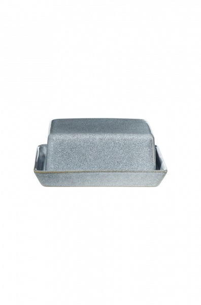 BUTTERDOSE Stein - Blau, Design, Stein (16,5/13,5/7cm) - ASA