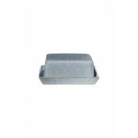 BUTTERDOSE Stein  - Blau, Design, Stein (16,5/13,5/7cm) - ASA