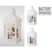LED LUCERNA sklo - vícebarevná, Basics, sklo (22/22/43cm)