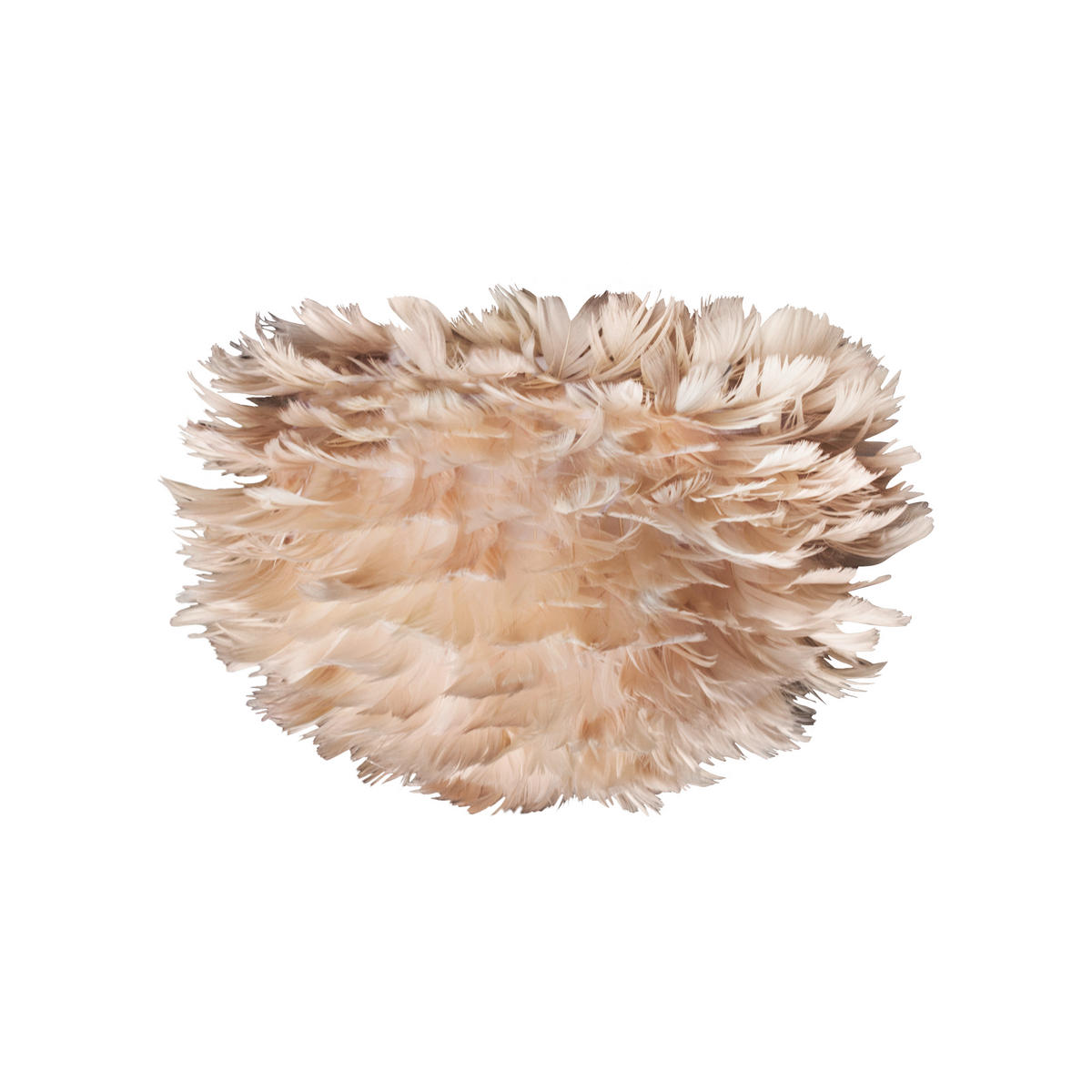 TIENIDLO NA SVIETIDLO, svetlohnedá - svetlohnedá, Basics, kov/textil (22/16cm)