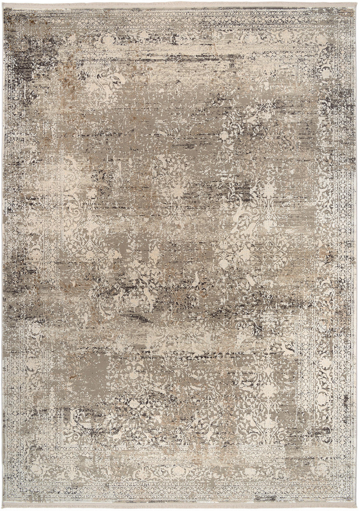 WEBTEPPICH 200/290 cm Avignon Grau, Goldfarben  - Goldfarben/Grau, Design, Textil (200/290cm) - Dieter Knoll