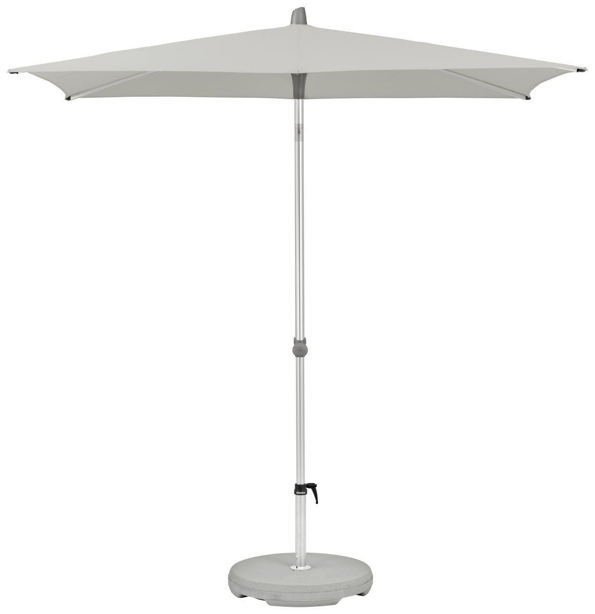 SONNENSCHIRM 210x150 cm Taupe  - Taupe/Silberfarben, KONVENTIONELL, Textil/Metall (210/150cm) - Glatz