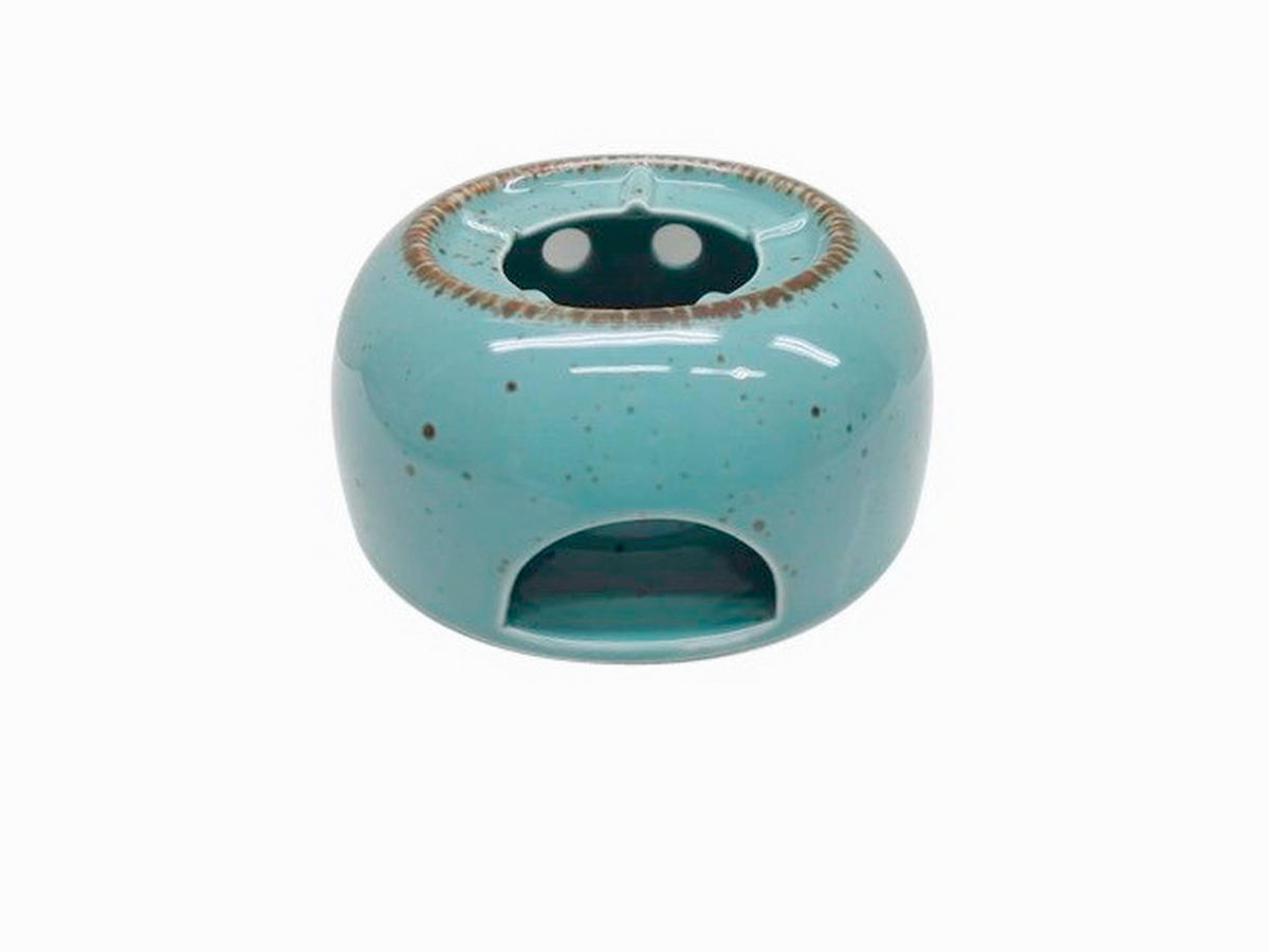 STÖVCHEN 13/6,5 cm  - Türkis, Lifestyle, Keramik (13/6,5cm) - Landscape