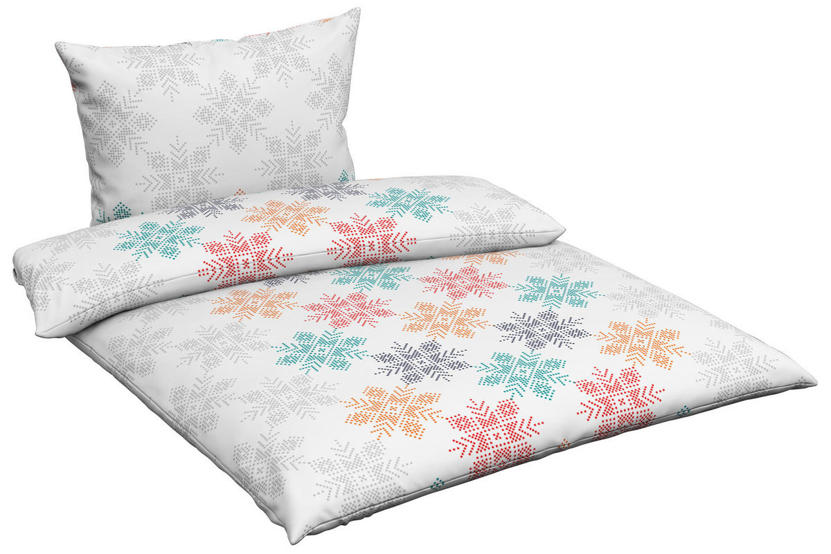 POSTELJINA NORDIC STAR 140/200 cm flanel bela  - bela, Konvencionalno, tekstil (140/200cm) - Esposa