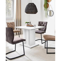 TRPEZARIJSKI STO  bela   - bela, Moderno, pločasti materijal (80/74/80cm) - Xora