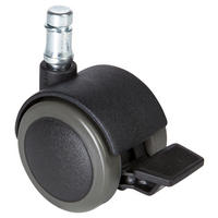 HJUL TILL SNURRSTOL 5 delar  - svart, Basics, metall/plast (5,1/6/5cm) - MID.YOU