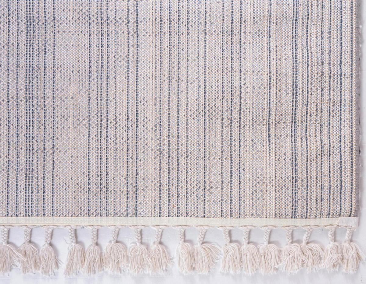 TEPPICH TOP SHAG 120/185 cm  - Weiß/Grau, KONVENTIONELL, Textil (120/185cm) - MID.YOU
