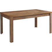 JÍDELNÍ STŮL, akácie, barvy akácie - barvy akácie, Design, dřevěný materiál (160(240)/90/76cm) - Carryhome