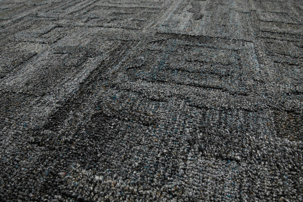 WEBTEPPICH 200/300 cm Hamptons Fortytwo Dunkelgrau  - Dunkelgrau, KONVENTIONELL, Textil (200/300cm) - WECON HOME