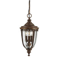 AUßENHÄNGELEUCHTE English Bridle 21.6/58 cm  - Bronzefarben, Basics, Glas/Metall (21.6/58cm) - Elstead Lighting