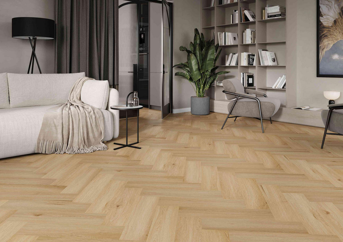 VINYLBODEN Fischgrät Arvada  per  m² - Design, Kunststoff (59,2/14,8/0,45cm) - Venda