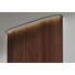 DREHTÜRENSCHRANK 6-türig Kernnussbaum furniert Nussbaumfarben, Weiß - Nussbaumfarben/Weiß, Design, Holz/Metall (302/229,6/61,4cm) - Ambiente by Hülsta