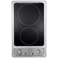 GLASKERAMIKKOCHFELD EB-GK-2R  - Edelstahlfarben, Basics, Glas/Metall (30/5/52cm) - PKM