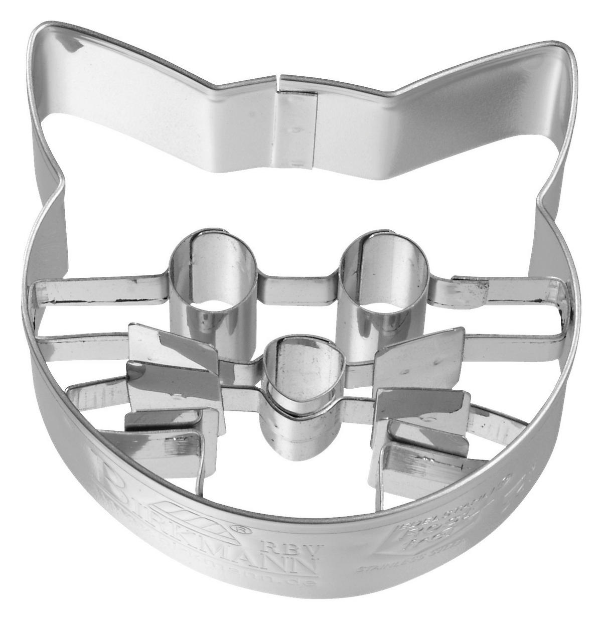 KEKSAUSSTECHFORM - Edelstahlfarben, Basics, Metall (5,3/2,5/5cm) - Birkmann