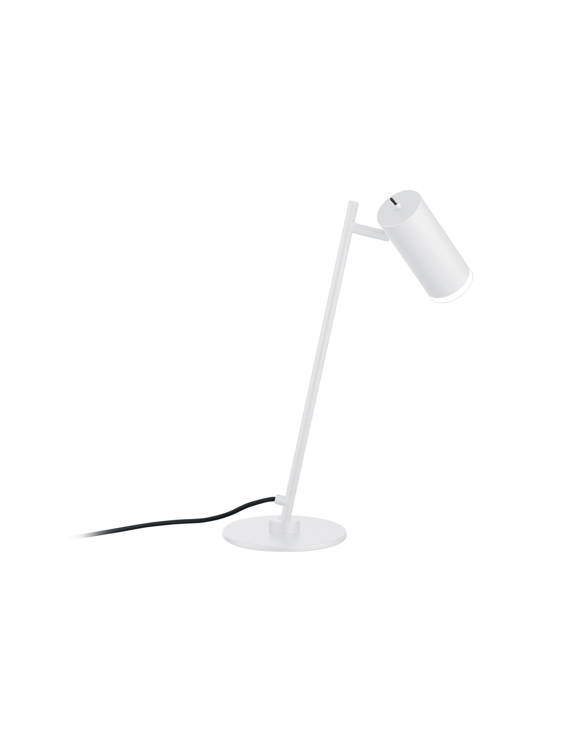 TISCHLEUCHTE 16/50 cm   - Weiß, Design, Metall (16/50cm) - Hell