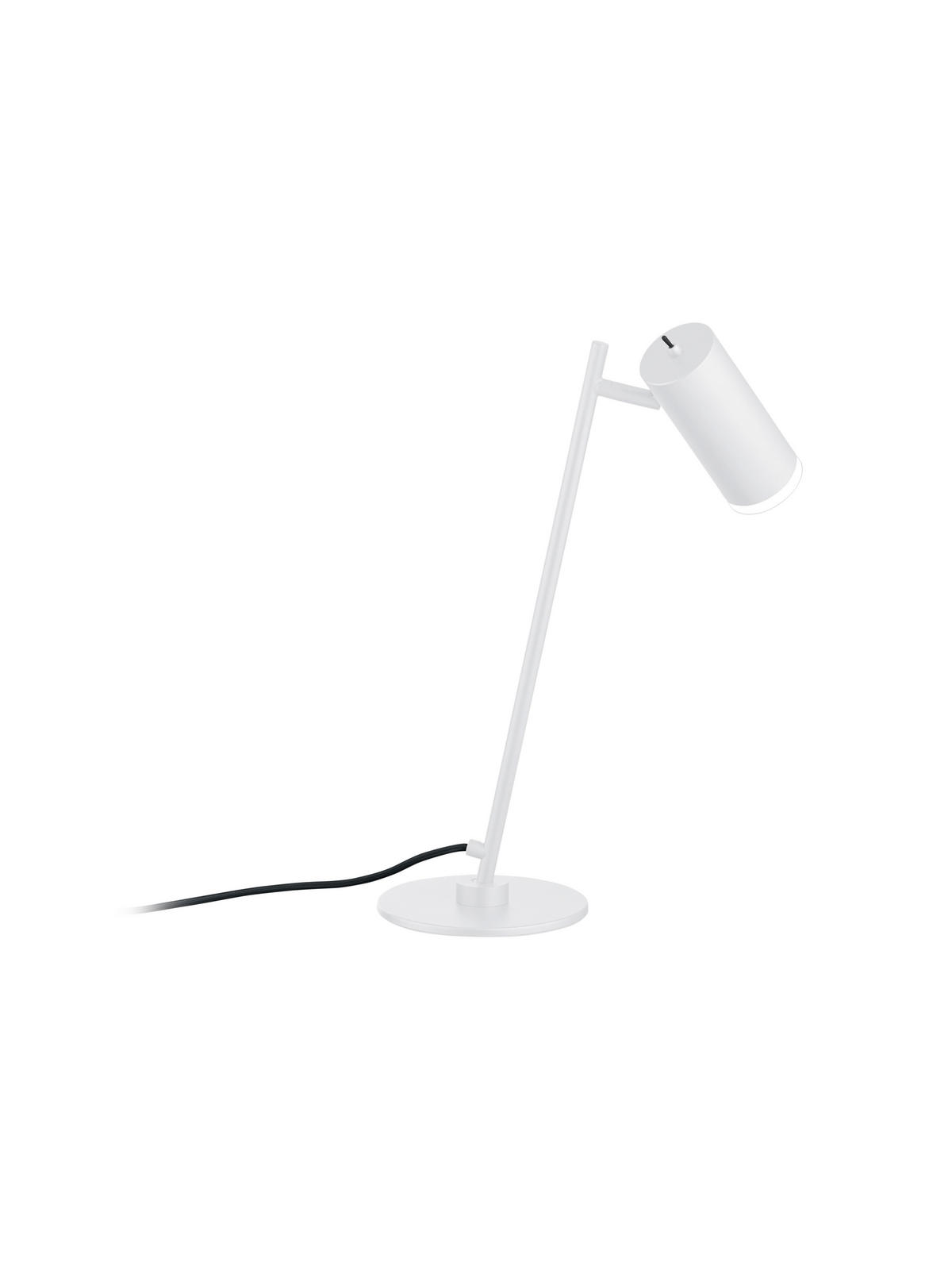 TISCHLEUCHTE 16/50 cm   - Weiß, Design, Metall (16/50cm) - Hell