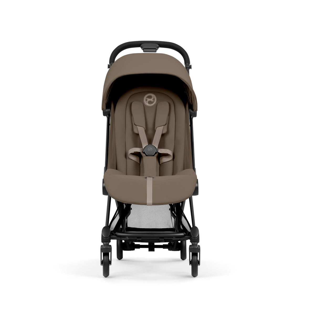 BUGGY COŸA Comfort Matt Black  - Dunkelbraun/Schwarz, Basics, Kunststoff/Textil (79/44/105cm) - cybex PLATINUM