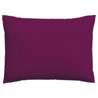 KOPFPOLSTERBEZUG WOVEN SATIN 70/90 cm  - Violett, Basics, Textil (70/90cm) - Schlafgut