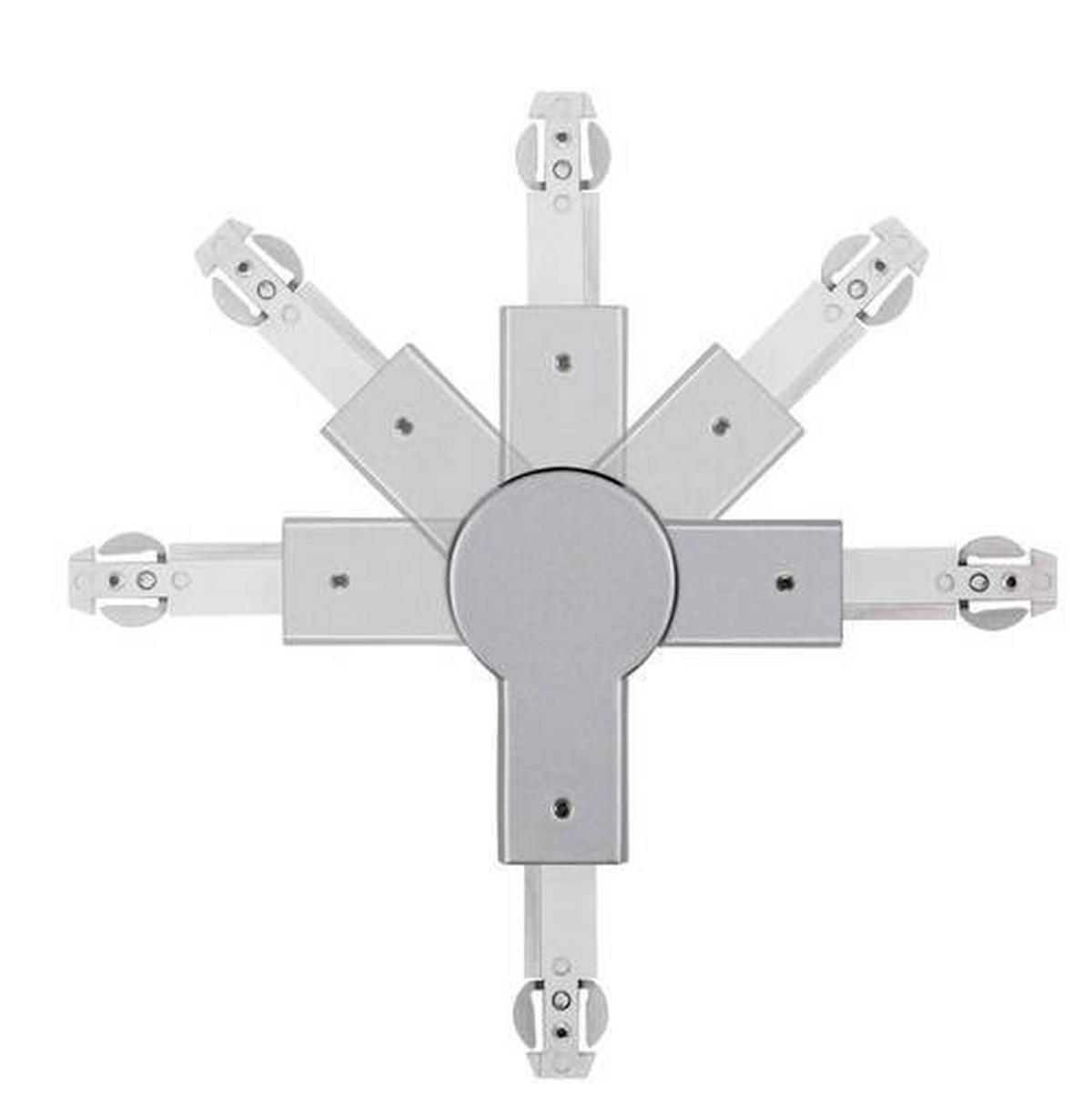 SCHIENENSYSTEM-VERBINDER URail 15,9/1,8 cm   - Chromfarben, Basics, Metall (15,9/1,8cm) - Paulmann