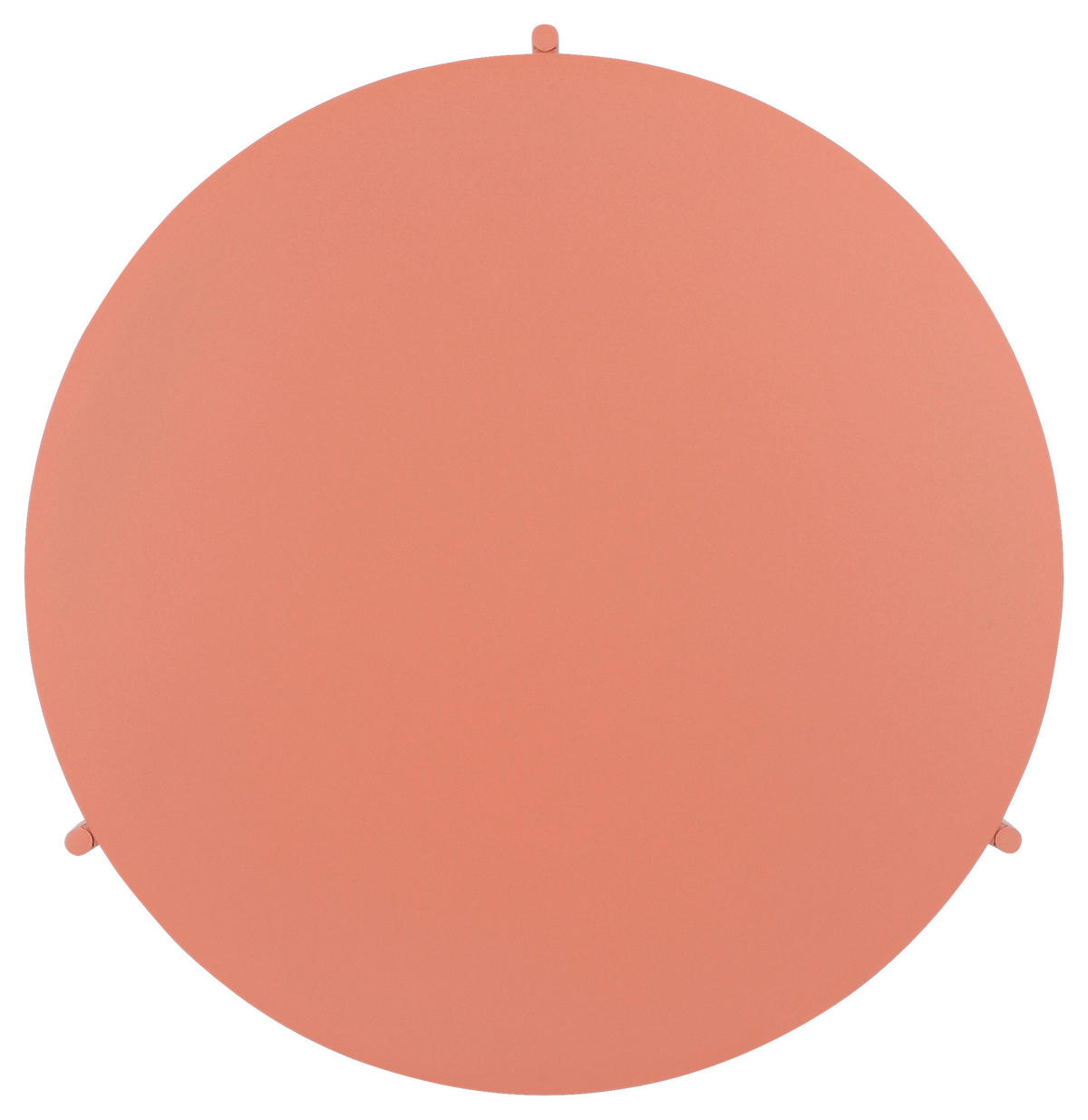 COUCHTISCH in Metall 60/60/45 cm  - Terracotta, Design, Metall (60/60/45cm) - Carryhome