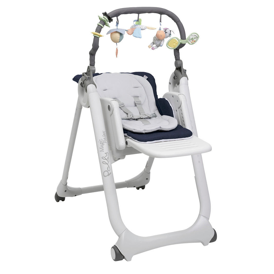 HOCHSTUHL POLLY MAGIC RELAX Blau  - Blau, Basics, Kunststoff/Metall (53/85/106/83,5cm) - Chicco
