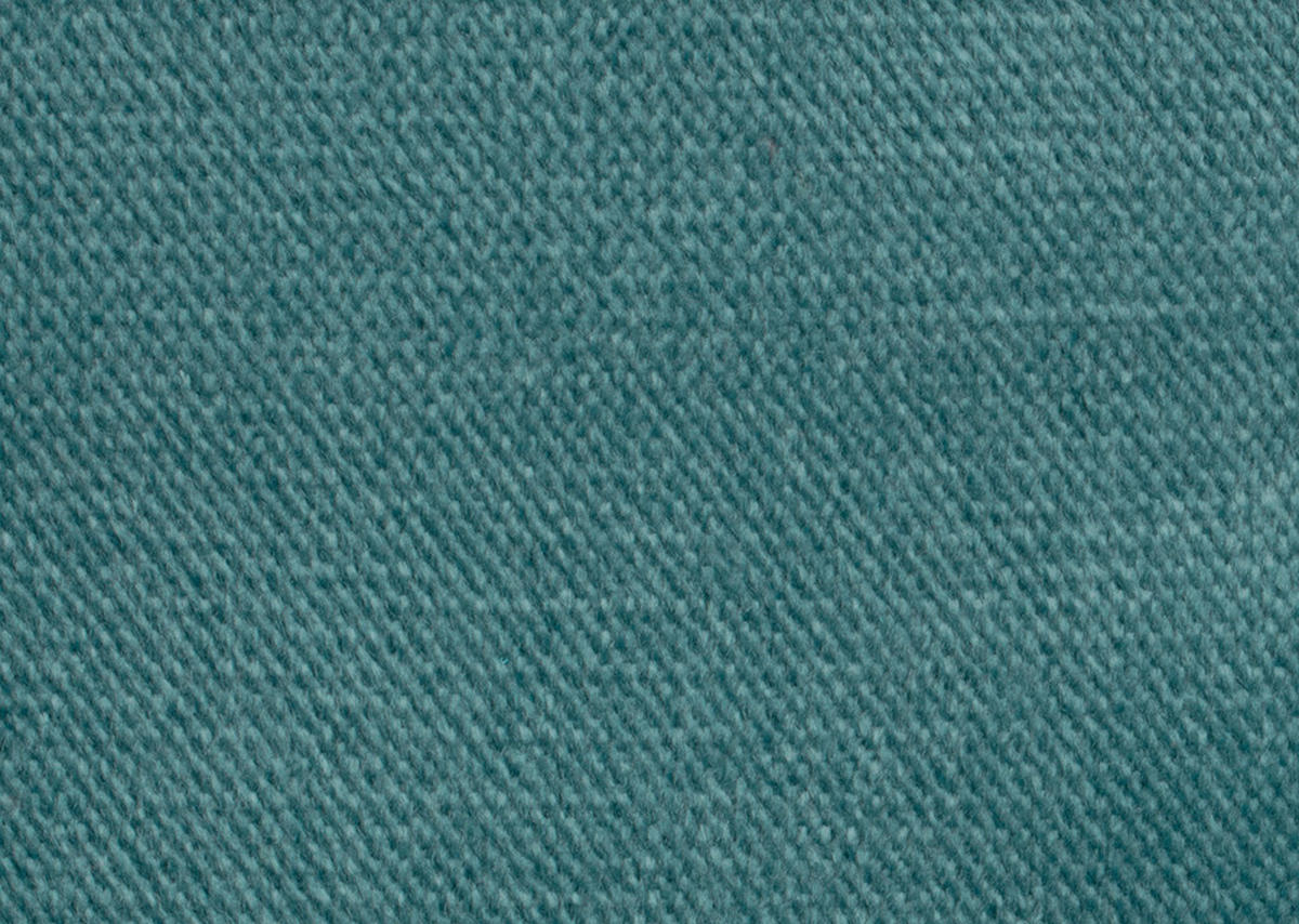 SCHLAFSOFA  mit Liegefunktion Velours Türkis  - Türkis/Schwarz, KONVENTIONELL, Textil/Metall (200/98/90cm) - Carryhome