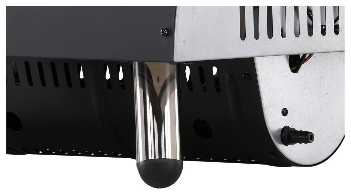 PIZZAOFEN  - Schwarz, KONVENTIONELL, Metall (52/39/49cm) - Gardenson