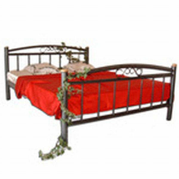 KREVET   140/200 cm   crna  - crna, Lifestyle, drvo/metal (140/200cm) - Hom`in