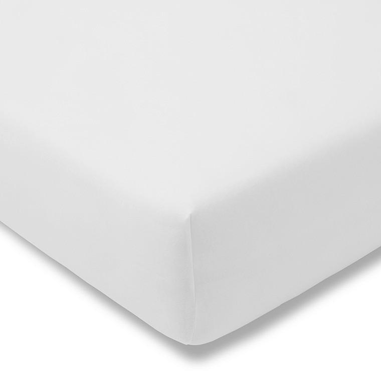 SPANNBETTTUCH Exquisit Single-Jersey 200/200 cm  - Weiß, Basics, Textil (200/200cm) - Estella