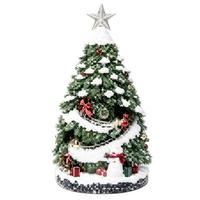 BOŽIČNA JELKA 37 cm  - Basics (21,5/38/20cm) - X-Mas