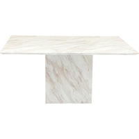 ESSTISCH rechteckig Beige  - Beige, Design, Stein (160/90/76cm) - Kare-Design