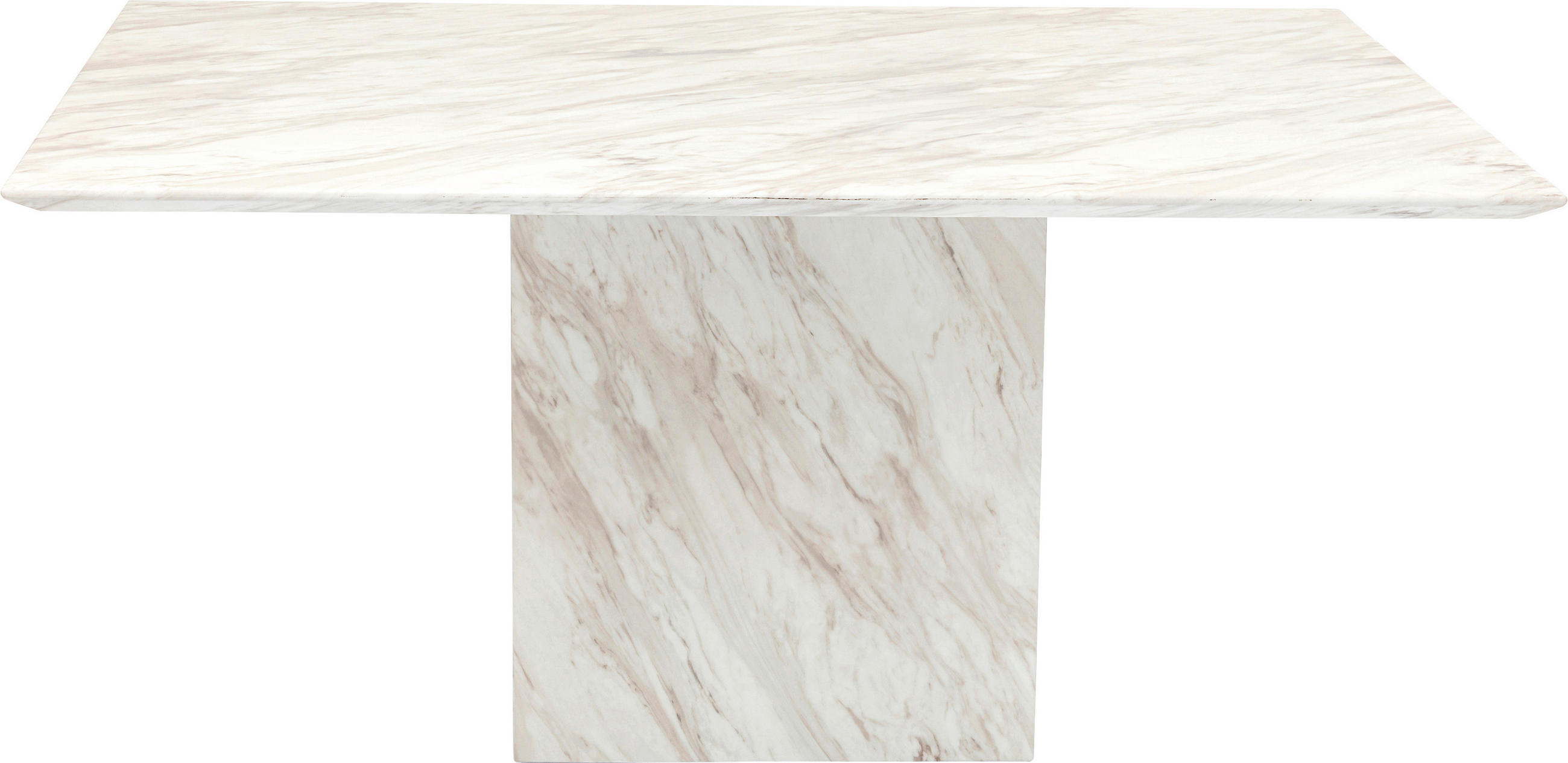 Kare-Design Esstisch Beige 90x76x160 cm