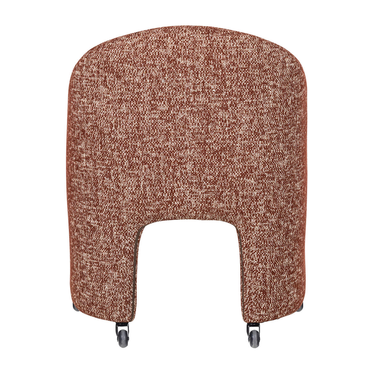 ARMLEHNSTUHL   Webstoff  Braun, Rostfarben  - Rostfarben/Braun, MODERN, Kunststoff/Textil (64/83/64cm) - Livetastic