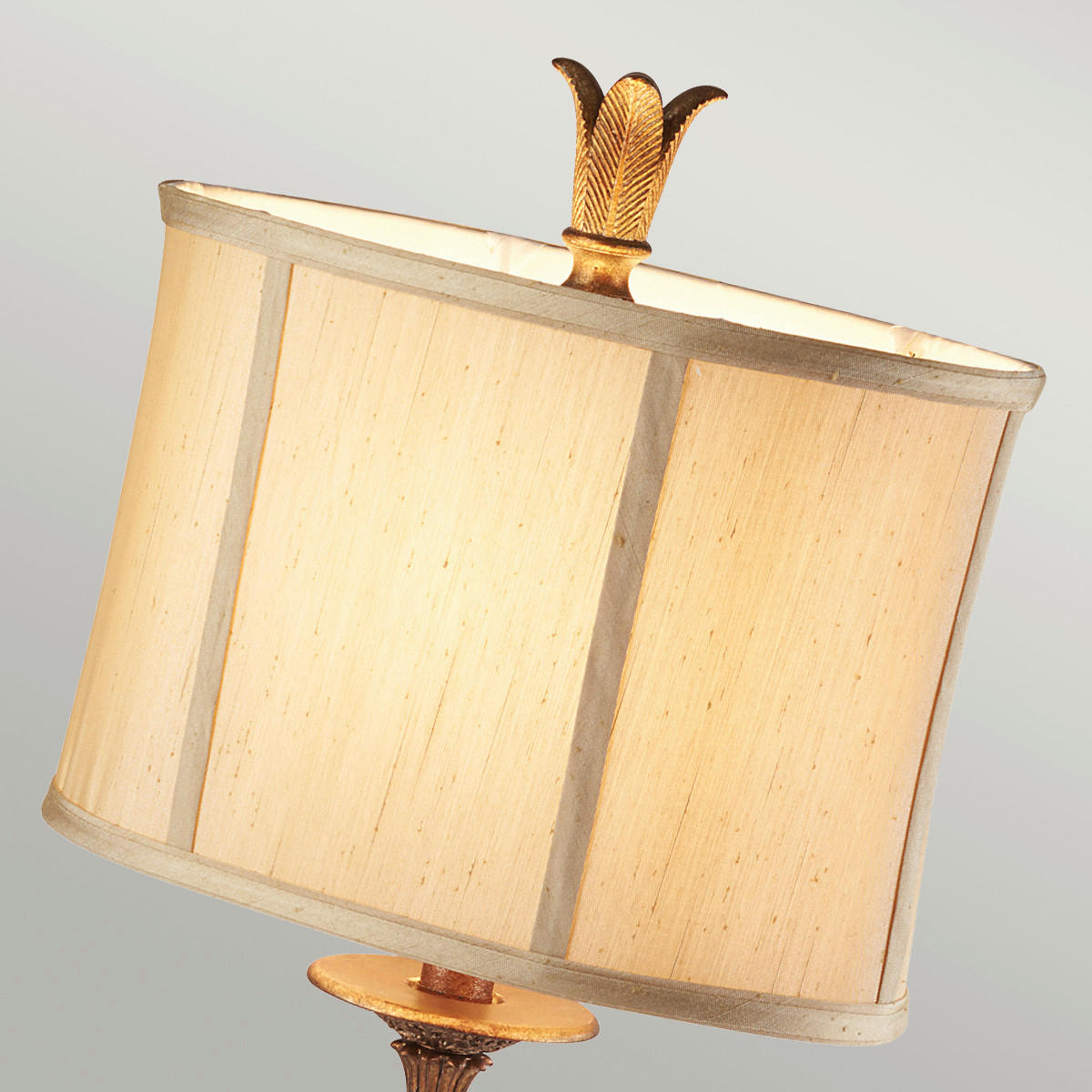 TISCHLEUCHTE - Bronzefarben, Konventionell, Textil/Metall (33/70/21cm) - Elstead Lighting